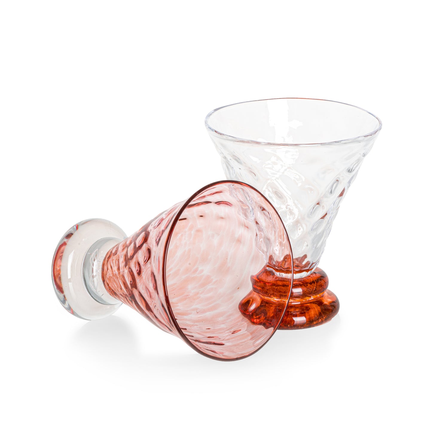 PINE - CORAL (Glasses set of two)